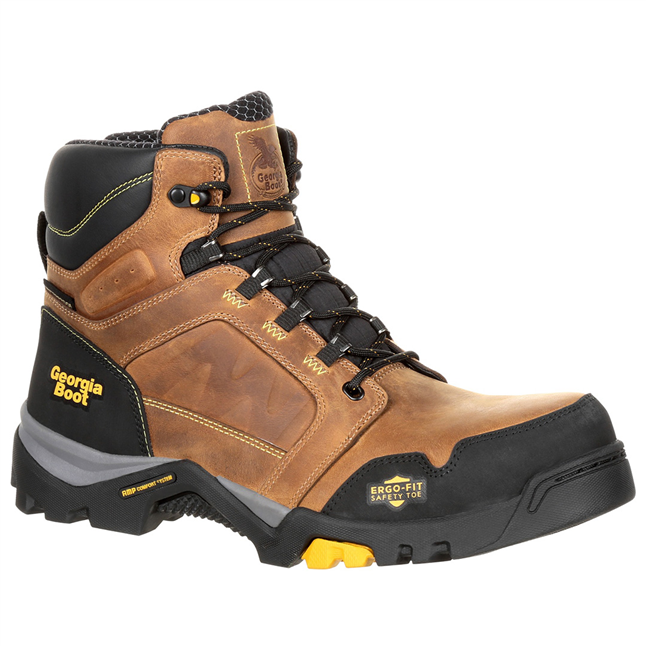 Georgia Men's 6" Amplitude Waterproof Composite Toe Work Boot