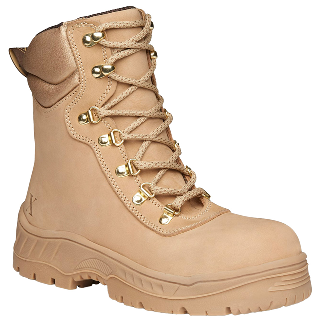 Xena Women's 8" Horizon Waterproof PR Alloy Toe Work Boot