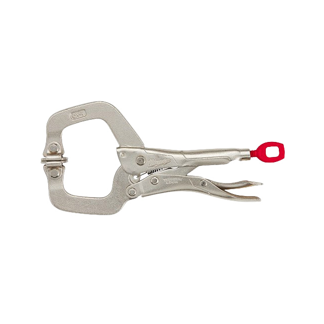 Milwaukee Torque Lock™  Locking C-Clamp Swivel Jaws