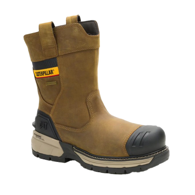 CAT Men's Excavator Power Spring™ Waterproof Composite Toe Wellington Boot