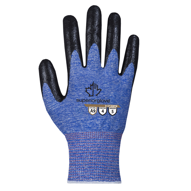 TenActiv Max™ ANSI A9 Cut Microfoam Nitrile, 13 gauge Knit Glove