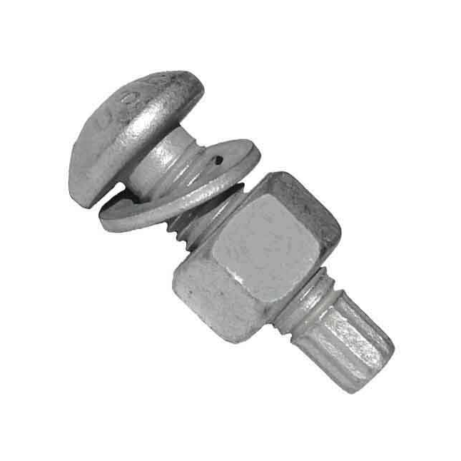 Nucor® A325 Tension Control Bolt, Mechanical Galvanized, 1-1/8" Diameter