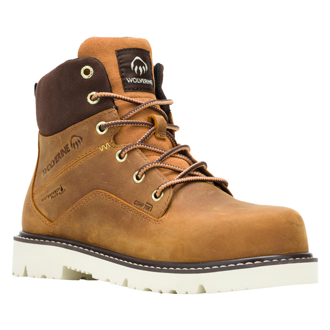 Wolverine Women's 6" Revival Waterproof Composite Toe Work Boot