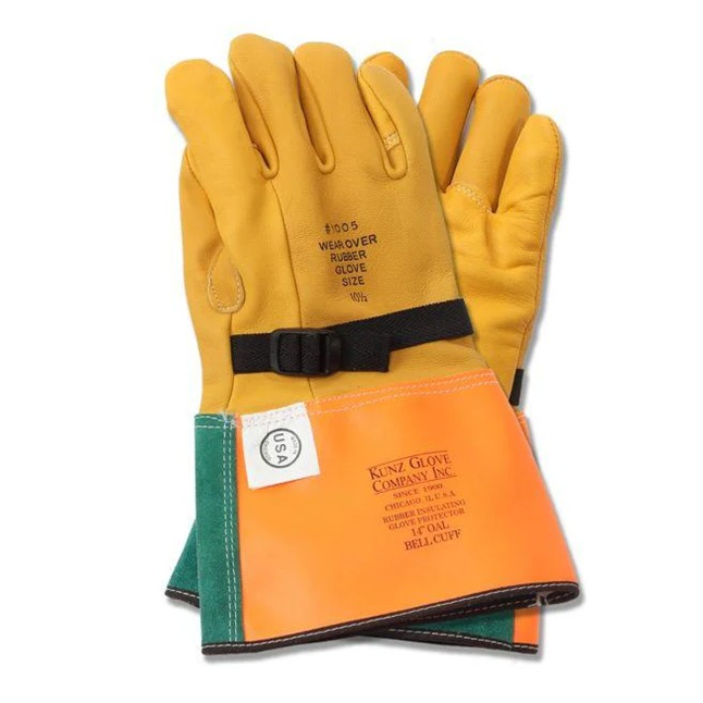 Kunz Class 2 High Volt Goatskin Glove Protector, 15"
