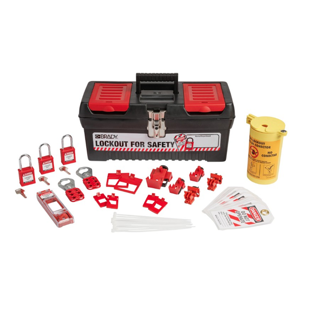 Brady Electrical Lockout Tagout Kit