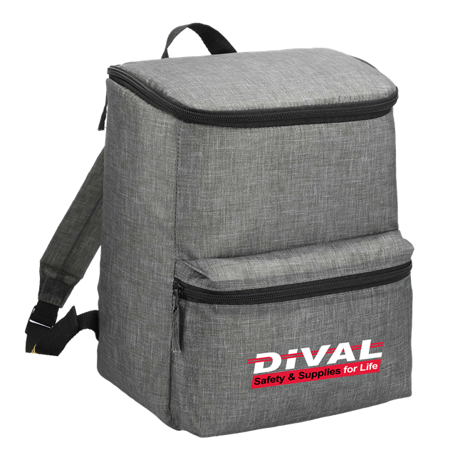 Excursion 20 Can Backpack Cooler with DiVal Logo Main Image