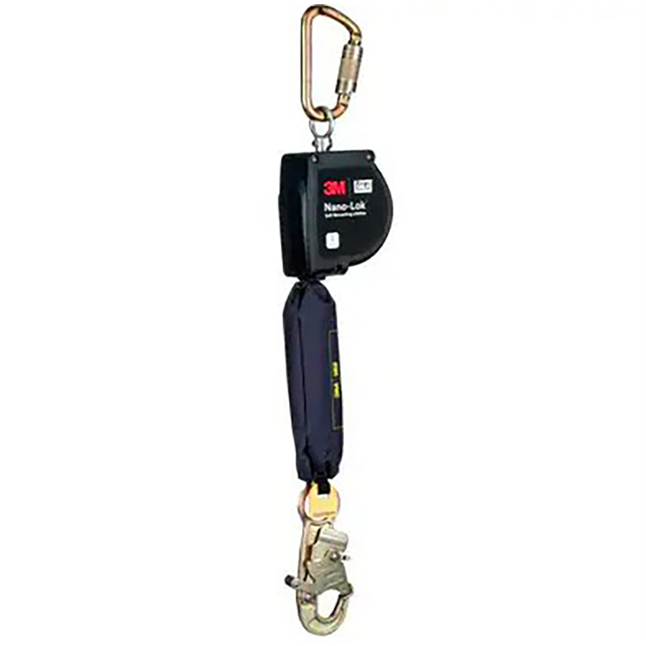 3M DBI-SALA Nano-Lok XL SRL, steel carabiner, class 1, 11'