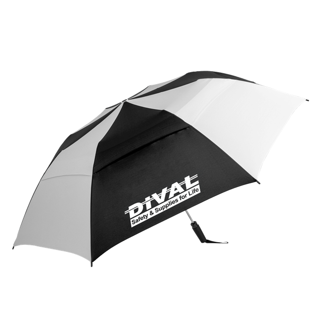 Shed Rain Windjammer 62" Vented Golf Umbrella with DiVal Logo Main Image