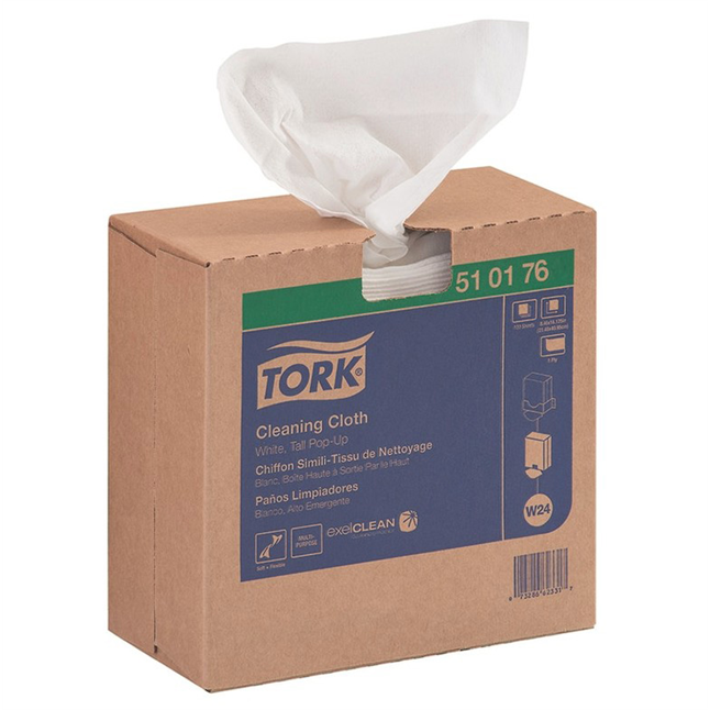 Tork Cleaning Cloth Wiper 100 wipers per box