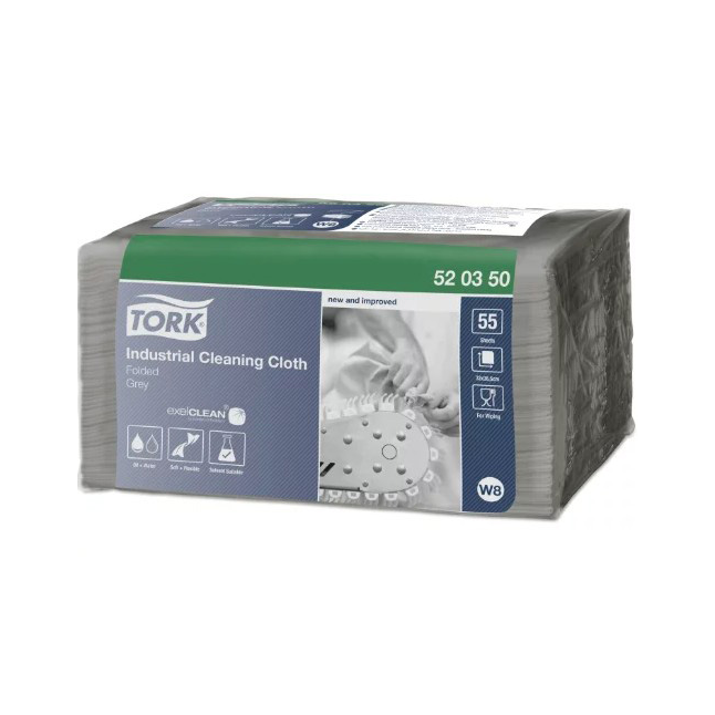 Tork Heavy Duty Industrial wiper, 55 wipes per pack