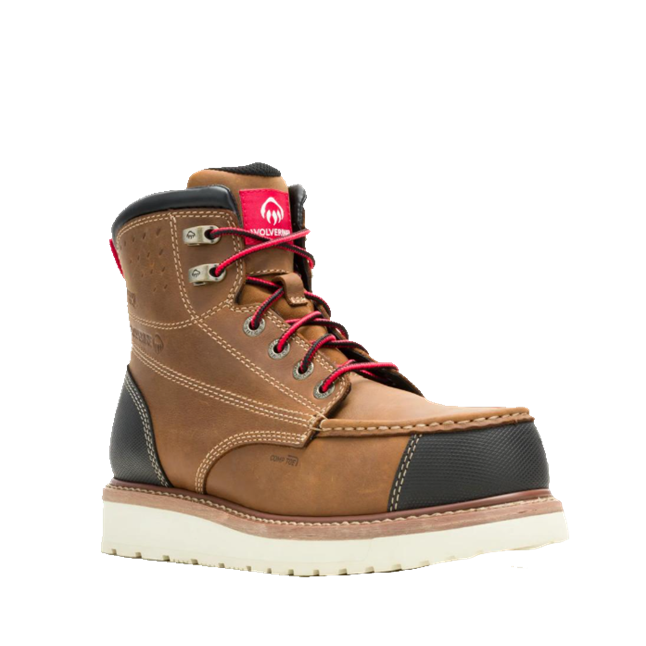 Wolverine Men's 6" Loader II Waterproof Composite Toe Boot