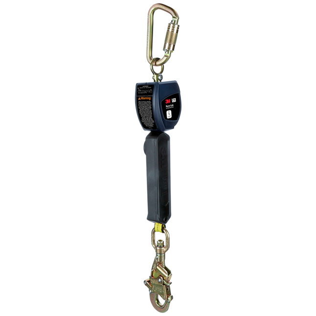 3M™ DBI-SALA® Nano-Lok™ Class 1 Personal SRL with Anchor Hook, Web Steel Swivel Snap, 6' Main Image
