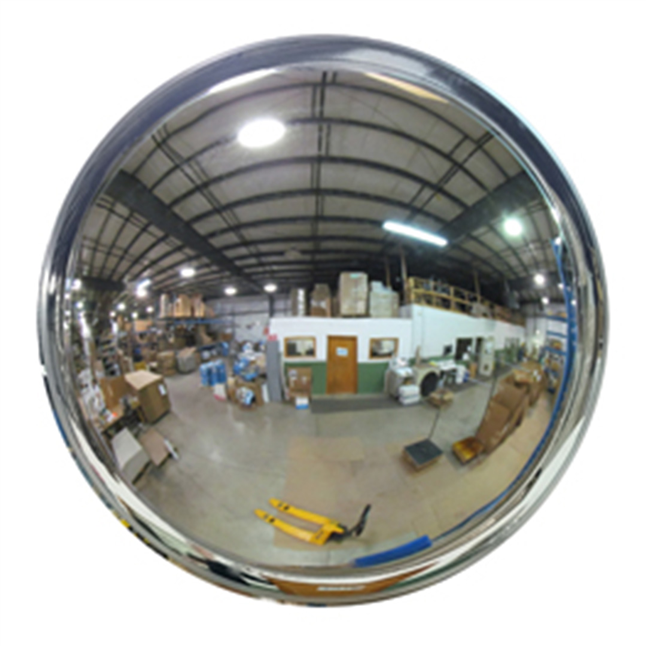 16" Indoor Wide View Convex Mirror 4" Deep Main Image