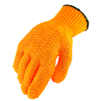 その他 SALSATION gloves Rib knit-gloves Tacky Grip Criss-Cross Coated String Knit Gloves | DiVal Safety