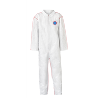 DuPont™ Tyvek® 400 SFR Coverall with Serged Seams, Open Wrists