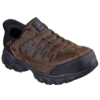 Skechers Men's Holdredge Composite Toe Slip-ins Work Shoe | DiVal