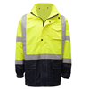 GSS 6003 Class 3 Premium Hooded Rain Jacket Main Image