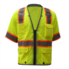 GSS ANSI Class 3 Hyper-Lite Mesh Vest and Zipper Closure Main Image