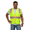 VizLite® DT A202 Alpha Work Wear Surveyors Class 2 Vest, Glows in the Dark Main Image
