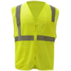 GSS 1002 Class 2 Mesh Zipper Safety Vest Main Image