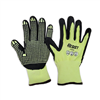 RESIST™ 15 Gauge Cut Resistant Hi Vis Dotted Palm Gloves Main Image