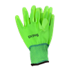 DiVal Economy Grade Polyurethane (PU) Palm Coated Gloves, Hi Viz Main Image