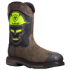 ARIAT Workhog Xt Venttek Bold – Stivali Western Da Lavoro Uomo, Marrone, Punta Morbida, Certificati EH, Traspiranti