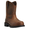 Ariat Women's 8" Fatbaby Pull-On Steel Toe Wellington Boot Main Image